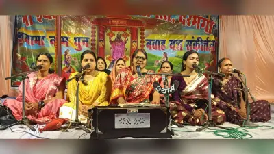 अखंड नवाह यज्ञ में उमड़े श्रद्धालु