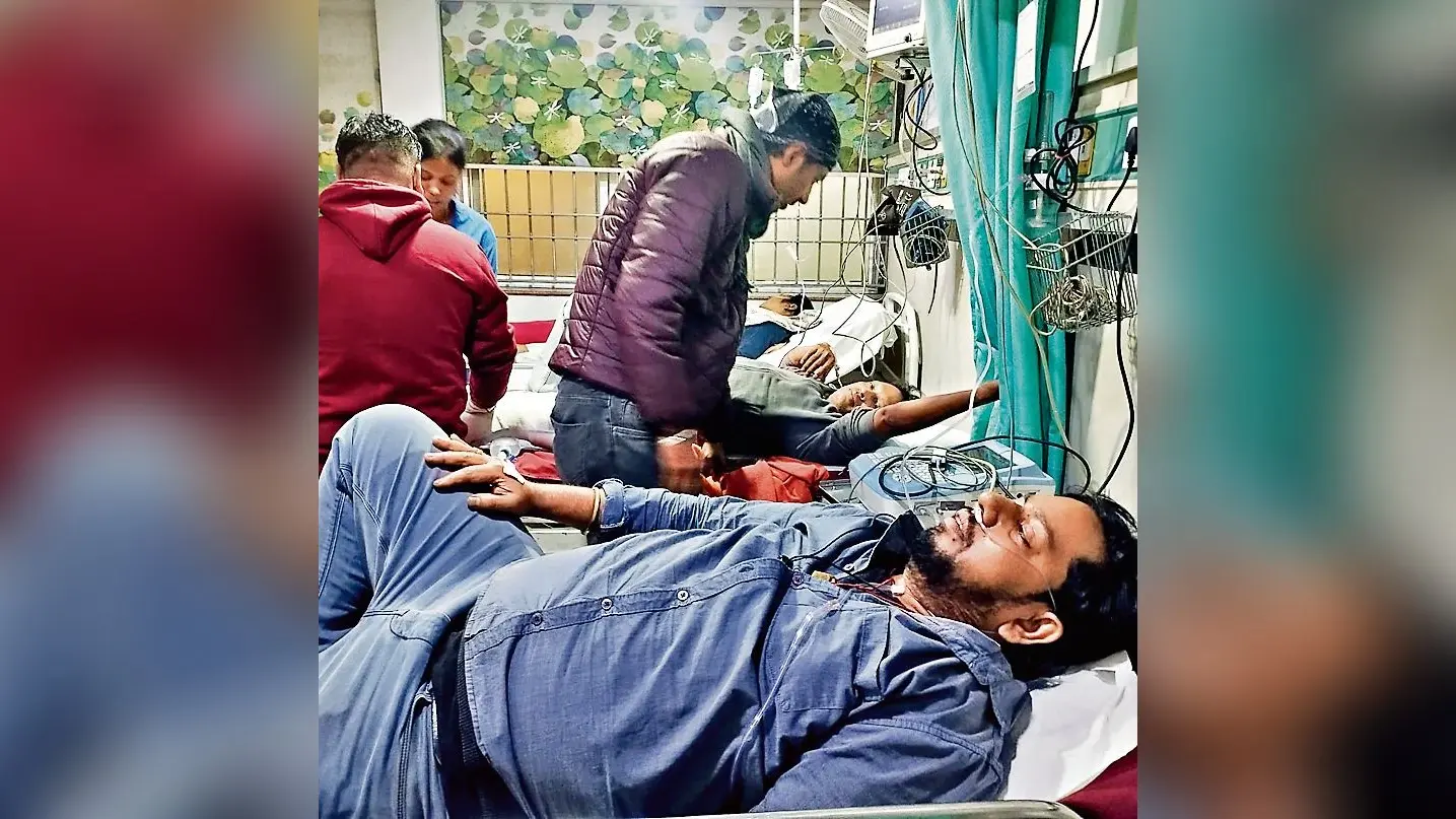 Ranchi News : हटिया यार्ड में फायर एक्सटिंग्विशर फटा, पांच रेलकर्मी घायल