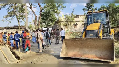 सरकारी जमीन को प्रशासन ने कराया अतिक्रमण मुक्त
