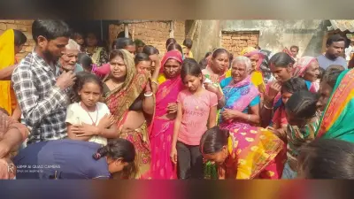 कठबरारी गांव में तालाब में डूबने से सगे भाई-बहन की मौत
