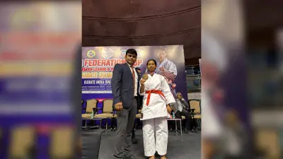 Karate: यूथ लीग कराटे में झारखंड की अश्विनी ने जीता कांस्य