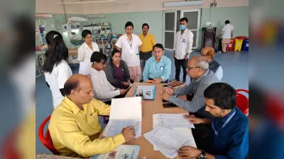 कायाकल्प की टीम ने गैप एसेसमेंट को शीघ्र भरने का दिया निर्देश