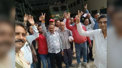 Dhanbad News:रेल यूनियन चुनाव को ले इसीआरकेयू ने चलाया जनसंपर्क