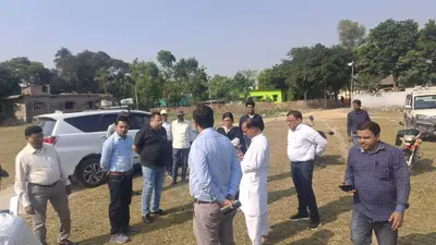 खेल कॉम्प्लेक्स की भूमि का डीडीसी ने लिया जायजा
