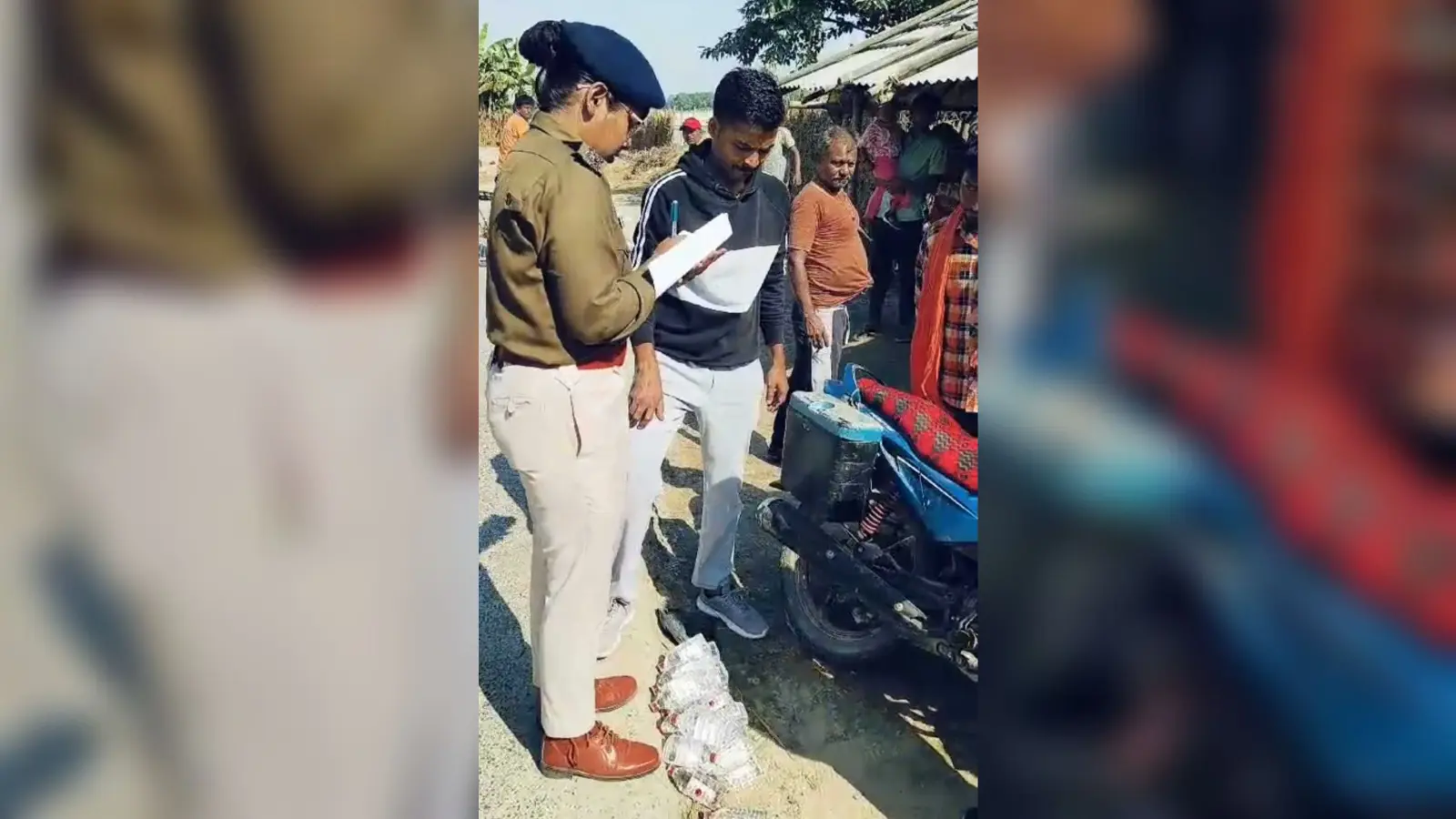 30 बोतल नेपाली शराब के साथ एक युवक गिरफ्तार