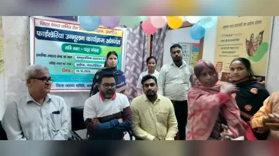 फाइलेरिया जांच शिविर में 212 लोगों का लिया गया सैंपल