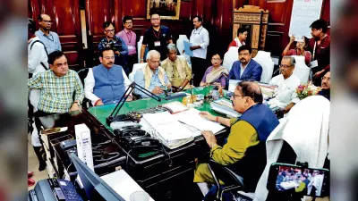 पश्चिम बंगाल विधानसभा में 25 से शुरू हो रहे शीतकालीन सत्र के पहले हुई सर्वदलीय बैठक