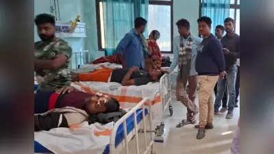 सुबह-सुबह चाय की चुस्की ले रहे पांच लोगों को स्कॉर्पियों ने कुचला, एक रेफर