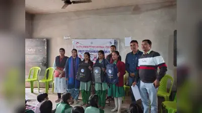 स्कूली बच्चों को बताये गये तंबाकू के दुष्प्रभाव