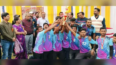 पुरुष वर्ग में जेआरएस, महिला में बीआरएम कॉलेज की टीम विजेता