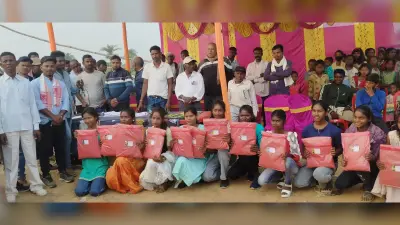 जनजातीय गौरव दिवस पर हुई खेल प्रतियोगिता