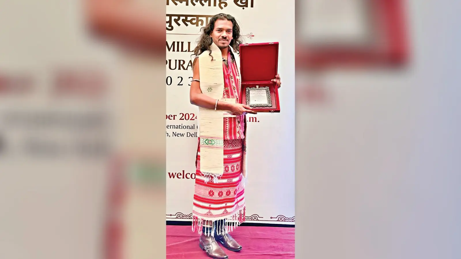 ranchi news : खूंटी के सुखराम पाहन को उस्ताद बिस्मिल्लाह खां युवा पुरस्कार
