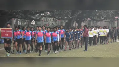 राज्य स्तरीय हॉकी प्रतियोगिता के पहले दिन एकलव्या और पटना की टीम विजयी