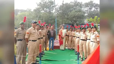 NCC Foundation Day: गिरिडीह कॉलेज में मनाया गया एनसीसी का स्थापना दिवस