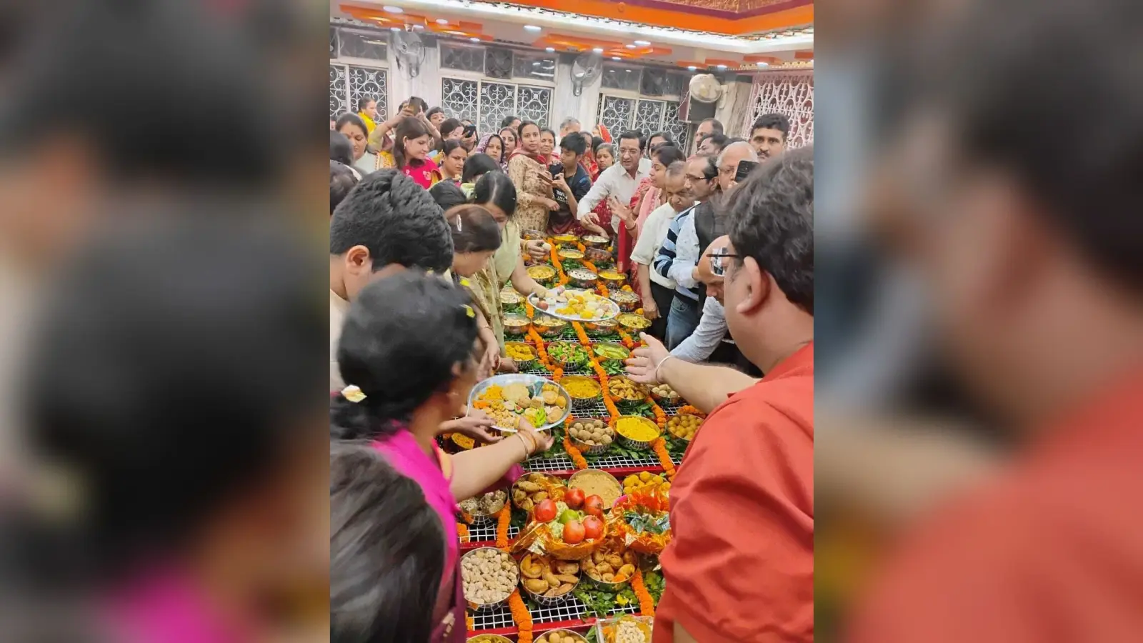 Dhanbad News:झरिया में राणी सती दादी जी का मंगल पाठ
