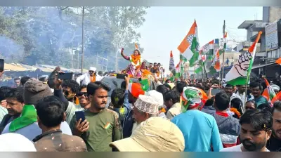 मांडर और चान्हो में शिल्पी नेहा तिर्की ने निकाला विजय जुलूस