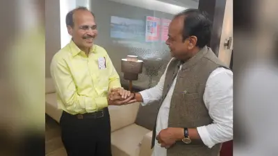 अधीर रंजन चौधरी से मिले डॉ इरफान, गये अजमेर शरीफ