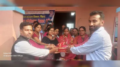 धरती आबा जनजातीय ग्राम उत्कर्ष अभियान के तहत शिविर आयोजित