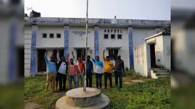 विभिन्न मांगों को लेकर मानव बलों ने काला बिल्ला लगा किया काम