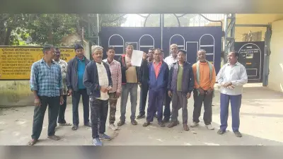 Ghatshila News : आठ माह से बेरोजगार ठेका मजदूरों ने दो से करेंगे आंदोलन