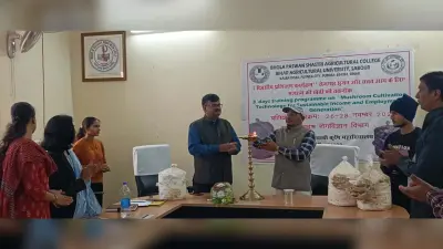 मशरूम की खेती कर किसान बढ़ा सकते हैं अपनी आय : प्राचार्य