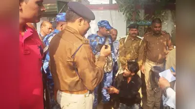 न्यायालय परिसर में हथियार व धारदार खुखरी लेकर प्रवेश कर रहा युवक धराया