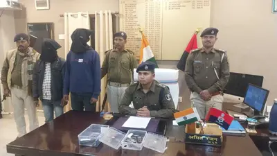 कुख्यात अपराधी दिनेश राठौर का भाई जितेंद्र के साथ राकेश गिरफ्तार