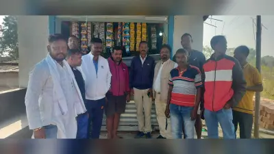 जंगली हाथी से प्रभावित लोगों से मिले विधायक