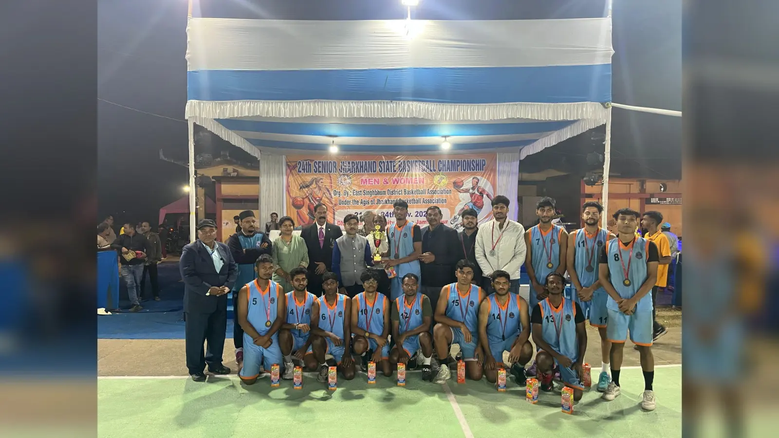 Basketball: सीनियर बास्केटबॉल में रांची जिला बास्केटबॉल टीम ने जीता कांस्य पदक