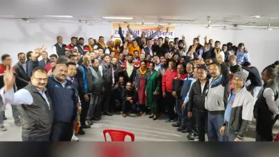 टाटा मोटर्स वर्कर्स यूनियन के तीसरी बार गुरमीत सिंह बने अध्यक्ष, आरके सिंह महामंत्री