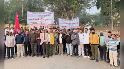 BOKARO NEWS : टीवीएनएल के स्थापना दिवस पर निकली प्रभातफेरी