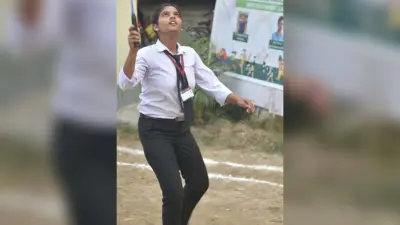 उमंग 2.0 बैडमिंटन में ब्रजेश, प्रिंस, लूसी, तृप्ति व अनुपम चमके