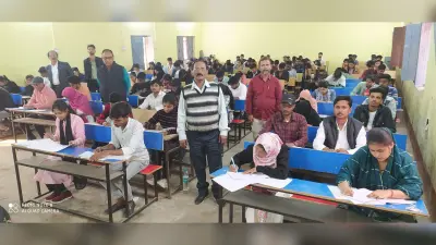 सीबीसीएस स्नातक प्रथम सेमेस्टर की परीक्षा प्रारंभ