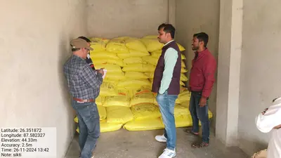 बंद पाये गये खाद दुकानदारों से पूछा स्पष्टीकरण