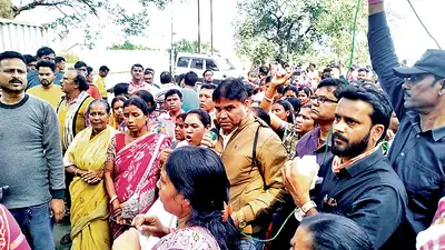 तिराट अंचल में ओसीपी निर्माण को लेकर ग्रामीणों में उबाल