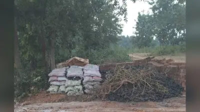 Coal Smuggling: पांच टन कोयला पुलिस ने किया जब्त
