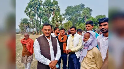 Gaya News : हाइवा के धक्के से साइकिल सवार मजदूर की हुई मौत, ड्राइवर को भीड़ ने पीटा