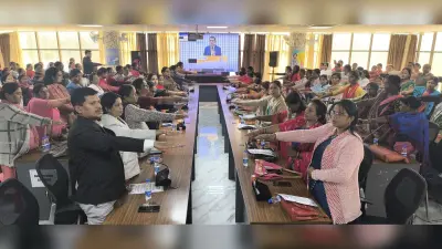 Giridih News :लोगों ने लिया बाल विवाह मुक्त भारत का संकल्प