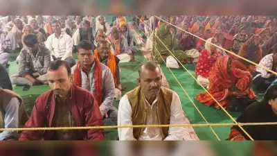 श्री रामचरितमानस व गीता ज्ञान यज्ञ के चौथे दिन तारकासुर वध की सुनाई कथा