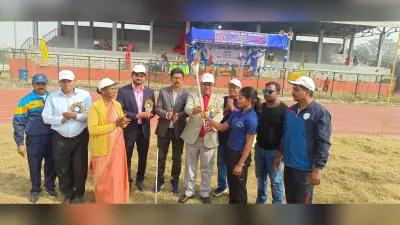 बिरसा कॉलेज की हीरा संगा 1500 मीटर की दौड़ में विजेता
