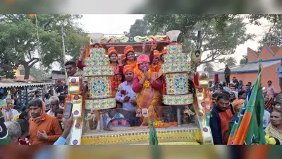 Giridih News :जमुआ विधायक ने निकाली विजय सह अभिवादन यात्रा
