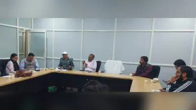 बजट और ऑडिट सहित वित्त विभाग के मामलों को लेकर हुयी बैठक