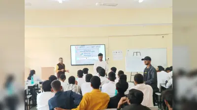कार्यशाला में उद्यमिता व नवाचार में कैरियर बनाने की दी जानकारी