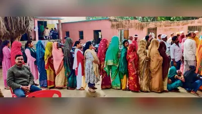 जिले में तीसरे चरण में 41.72 प्रतिशत हुआ मतदान