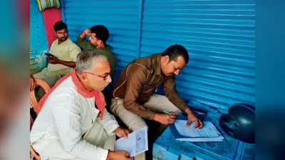 वाहन की ठोकर से बाइक सवार महिला की मौत