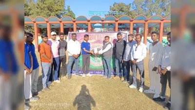 जवाहर नवोदय विद्यालय की टीम ने चार विकेट से जीता मैच
