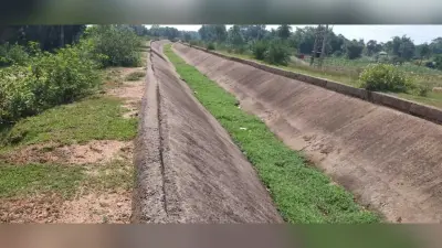 12 करोड़ खर्च के बाद नहर के अंतिम छोर तक नहीं पहुंच रहा पानी