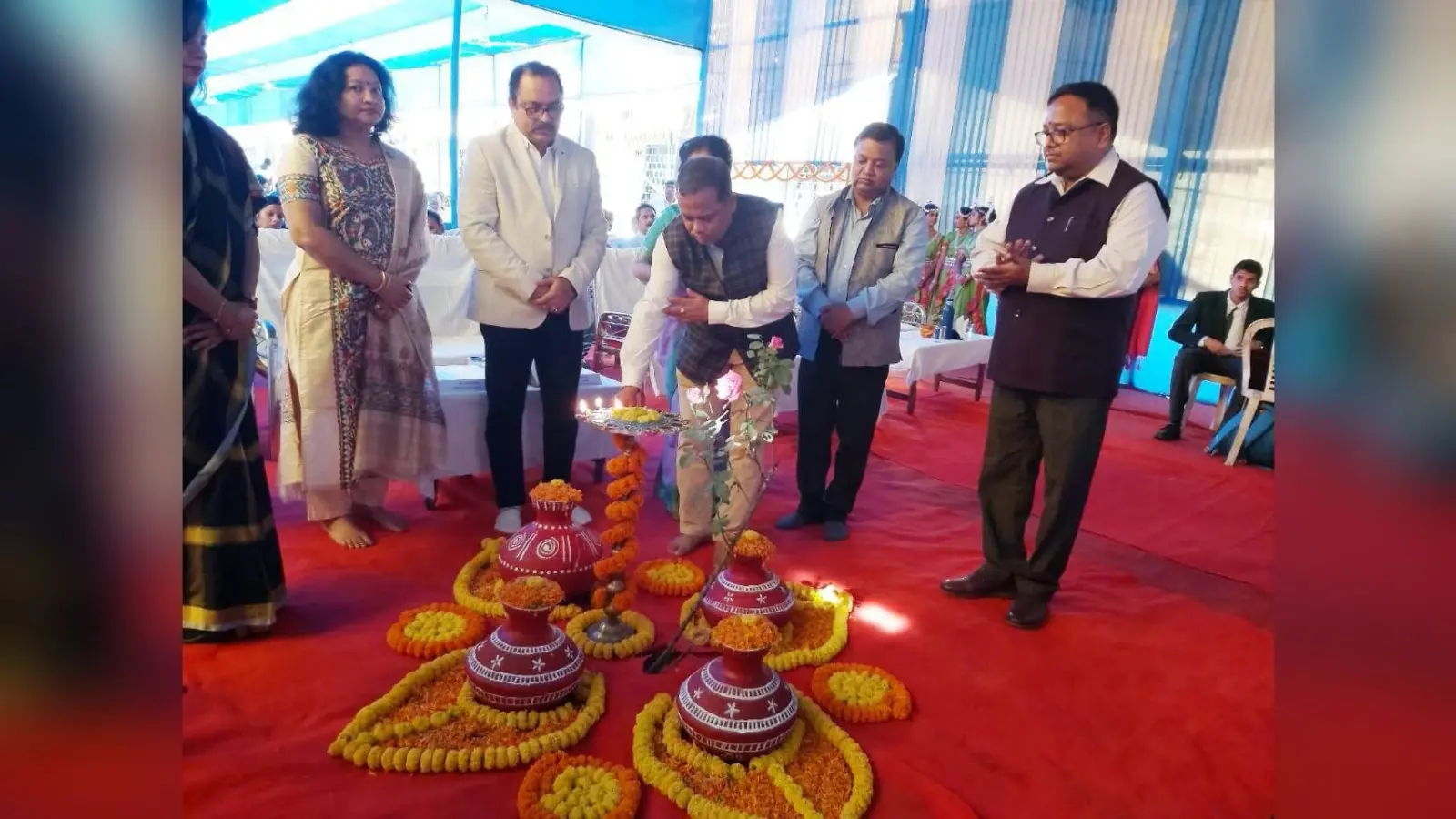 नन्हें-मुन्हें बच्चों ने सांस्कृतिक कार्यक्रम में सबका मोहा मन