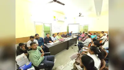 गैर संचारी रोग पदाधिकारी ने की बैठक में स्क्रिनिंग व रोकथाम की प्रगति की समीक्षा