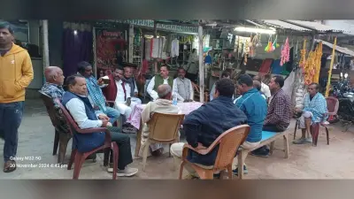 पूर्व विधायक ने सदस्यता अभियान को लेकर कार्यकर्ताओं के साथ की बैठक